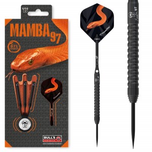 BULL'S Mamba M3 - 97% - 21-23-25 gram - dartpijlen