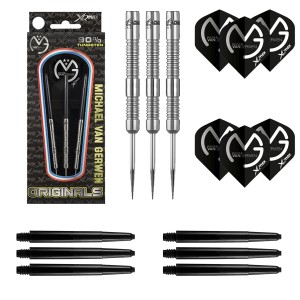 XQMax Michael van Gerwen Originals - 90% - 21-23-25 gram - met extras - dartpijlen