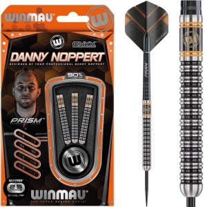 Danny Noppert Onyx grip 90% - 23-25 gram - Winmau - dartpijlen