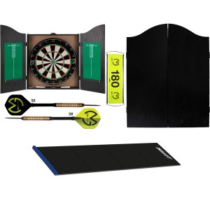 XQ Max - Michael van Gerwen - Home darts centre MvG handtekening - Complete dartset - inclusief puzzle dartmat 