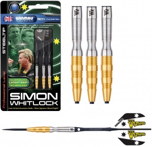 Simon Whitlock Gold 90% Tungsten dartpijlen