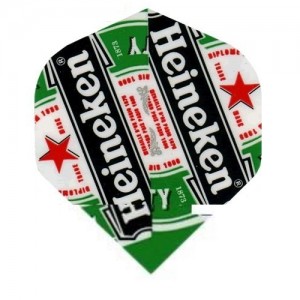 Flight Heineken logo - darts flights